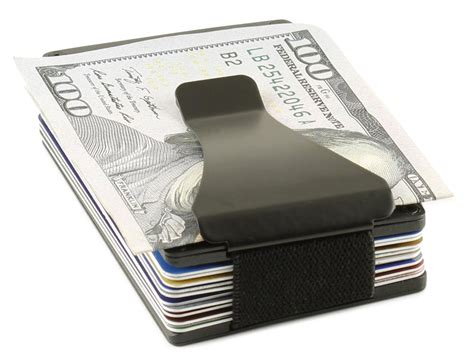 rfid money clip card holder